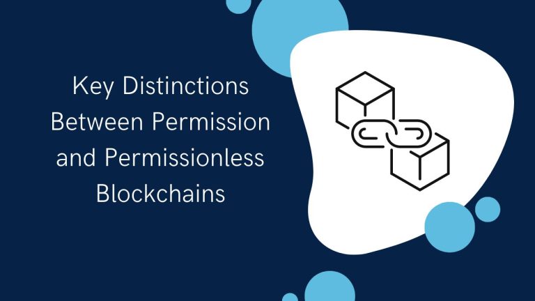 Key distinctions between permission and Permission less blockchains