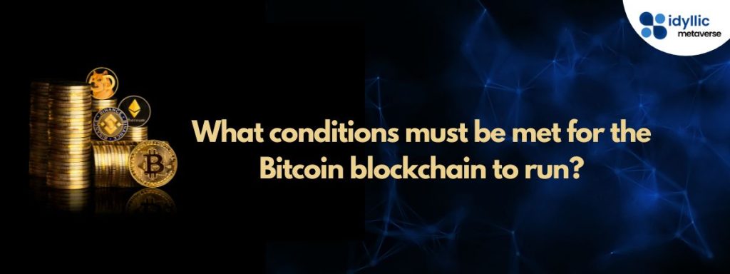 Bitcoin Blockchain Idyllic Metaverse
